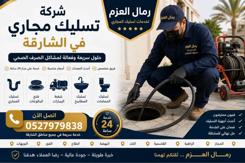 شركة تسليك مجاري في الشارقة شركة تسليك مجاري في الشارقة