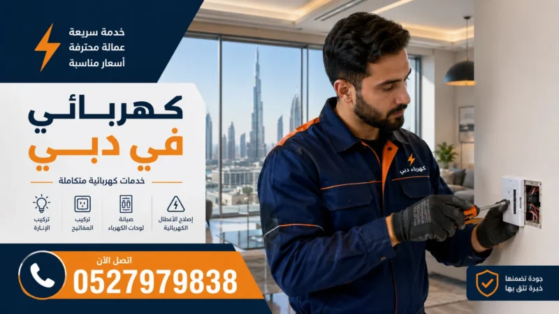 كهربائي منازل دبي