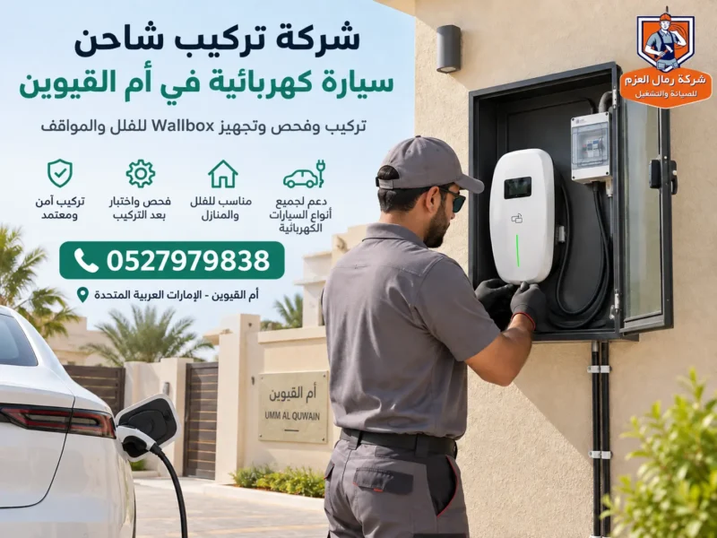 تركيب شاحن سيارة كهربائية في أم القيوين تركيب شاحن سيارة كهربائية في أم القيوين